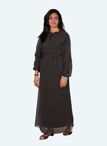 MAXI DRESS TÜRK(polka dots)