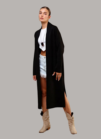 LONG CARDIGAN slit style