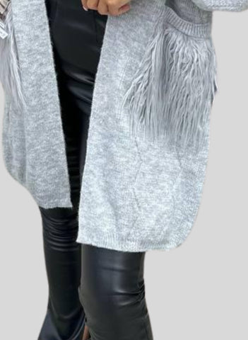 LIGHT WEIGHT CARDIGAN furr pkt