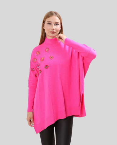 EMB CAPE SHAWL