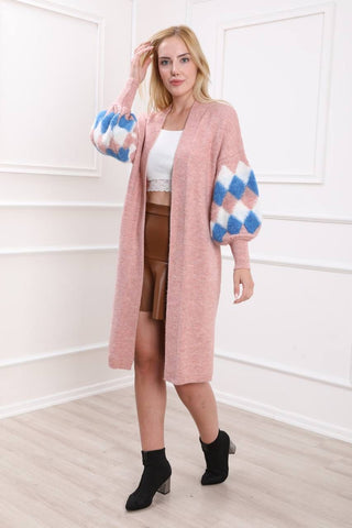 BAGGY SLEEVES LONG CARDIGAN