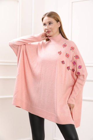 EMBROIDED CAPE SHAWL