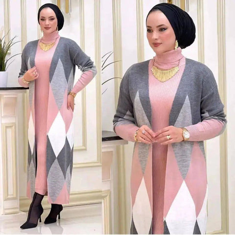 BODYCONE with CARDIGAN DRESS