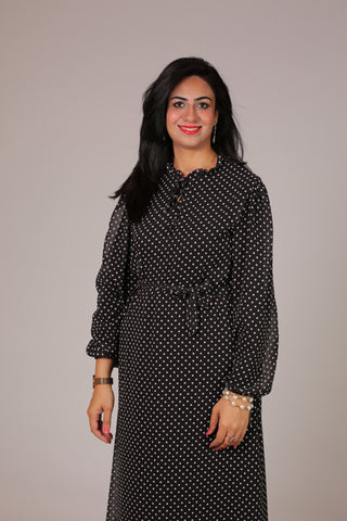 MAXI DRESS TÜRK(polka dots)