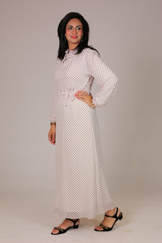 MAXI DRESS TÜRK(polka dots)