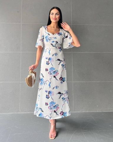 MAXI DRESS TÜRK (sh.sl-v nek)