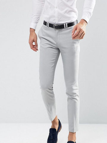 CARROT FIT TEXTURED COTTON PANT