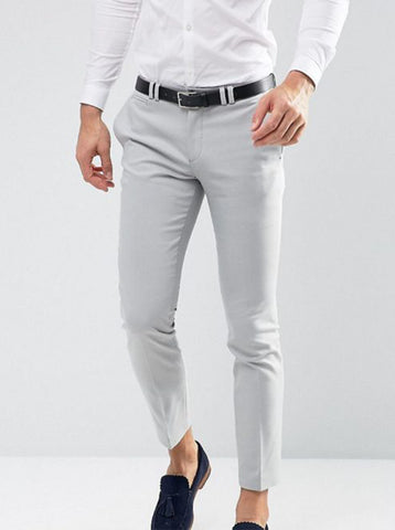 CARROT FIT TEXTURED COTTON PANT